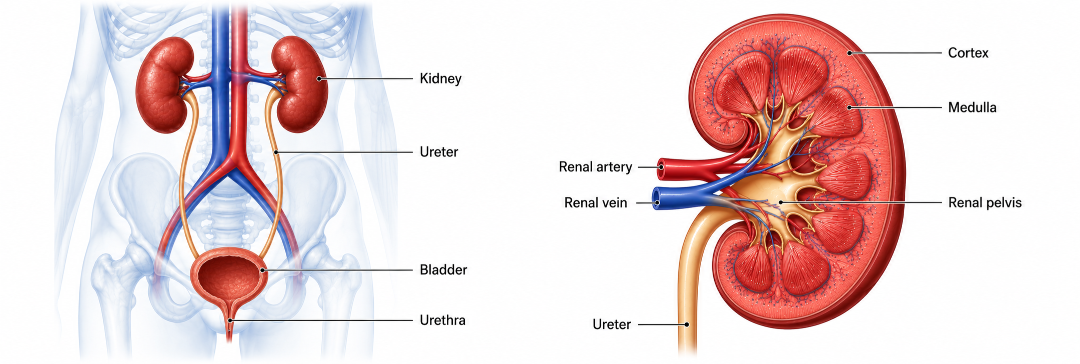Human Kidneys Anatomy